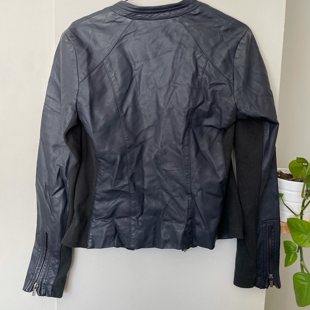 Vegan Moto Jacket - Picture 2 of 4